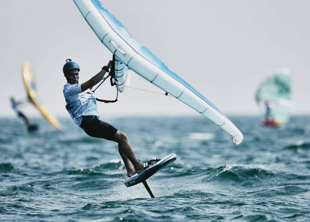 Gara di wingfoil con Luca Franchi